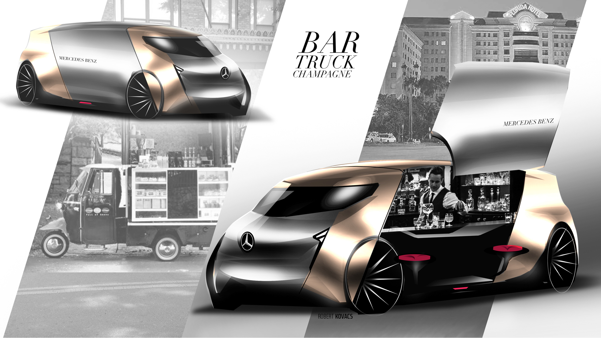concept，BAR Truck，Car bar，bar，