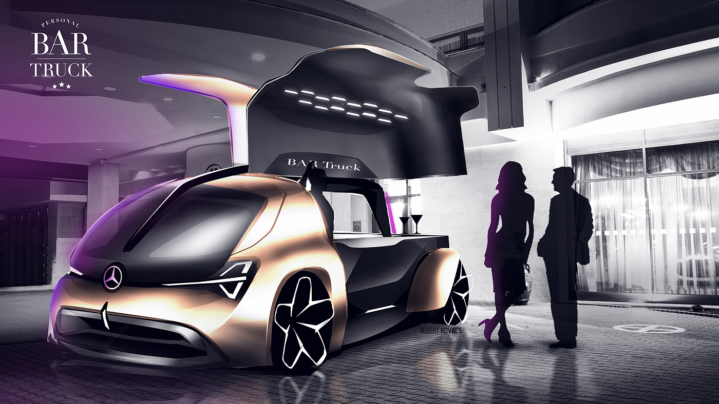 concept，BAR Truck，Car bar，bar，