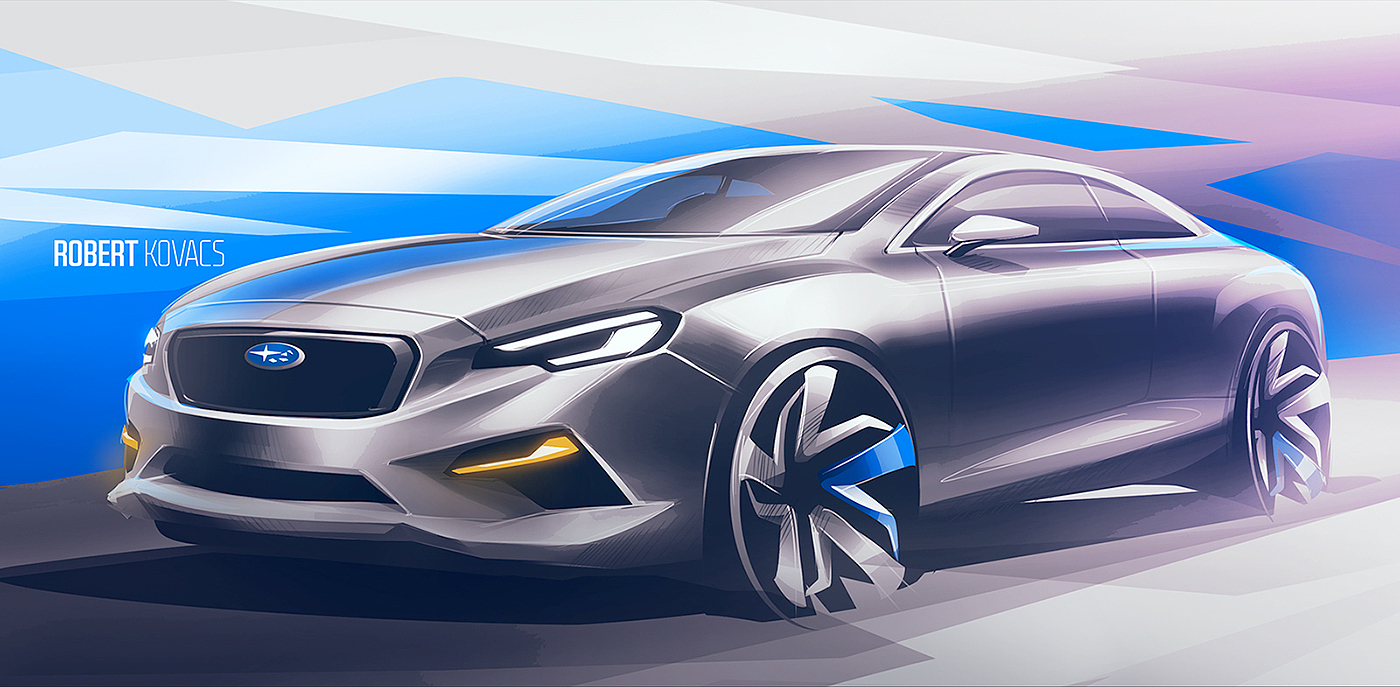 design sketch，automobile，sketch，Hand drawn，