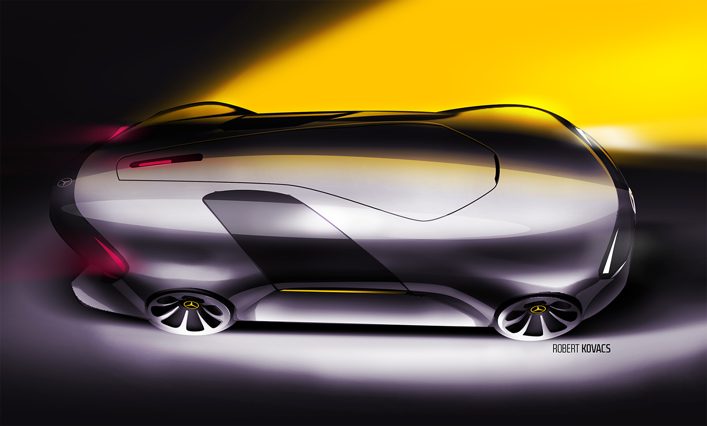 Hand drawn，sketch，automobile，design sketch，