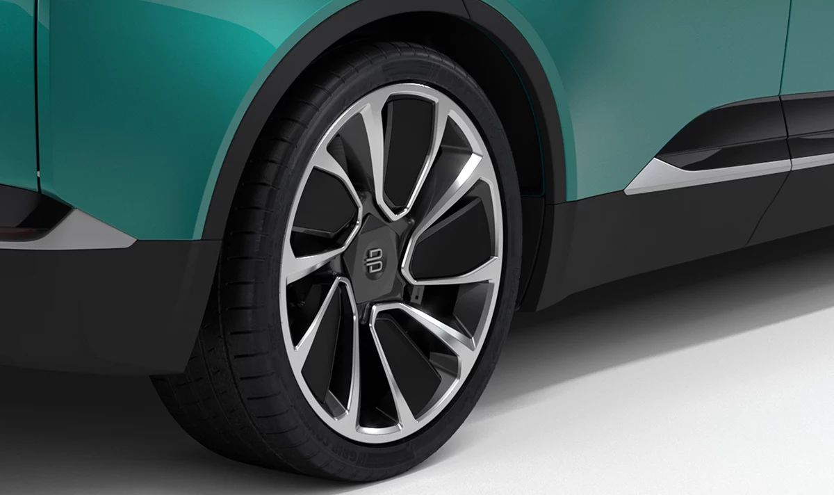 Advanced rendering，Hand drawn car，Tire design，vehicle，automobile，Automobile exterior decoration design，Automobile exterior decoration，