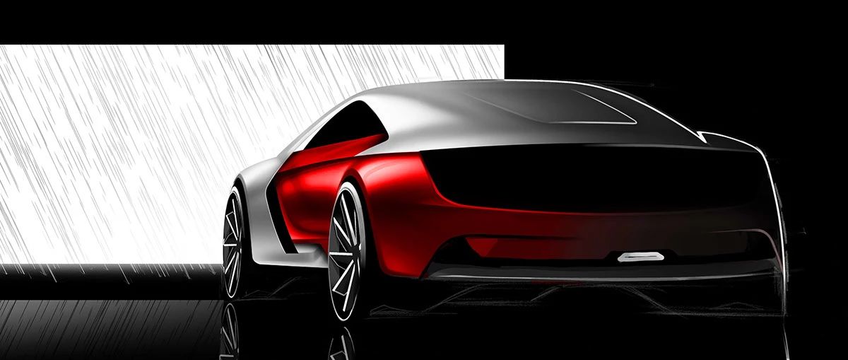 Vehicle design，Automobile exterior decoration design，Automobile design，Advanced rendering，Ubee ，Hand drawn car，