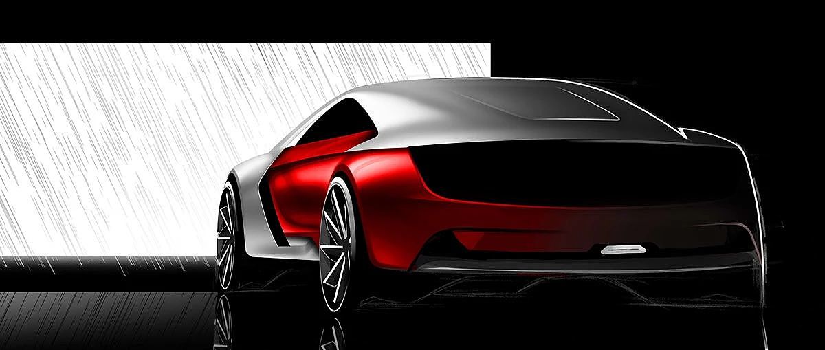 Vehicle design，Automobile exterior decoration design，Automobile design，Advanced rendering，Ubee ，Hand drawn car，