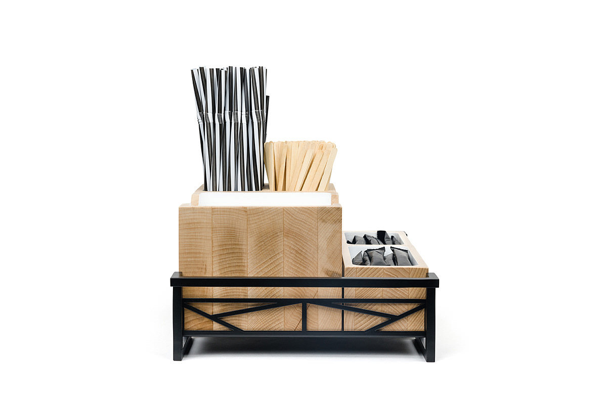 Coffee rack，storage box，Central European style，