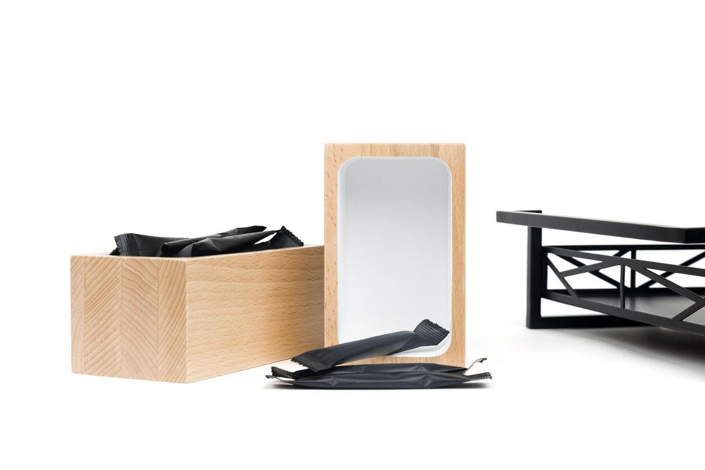 Coffee rack，storage box，Central European style，