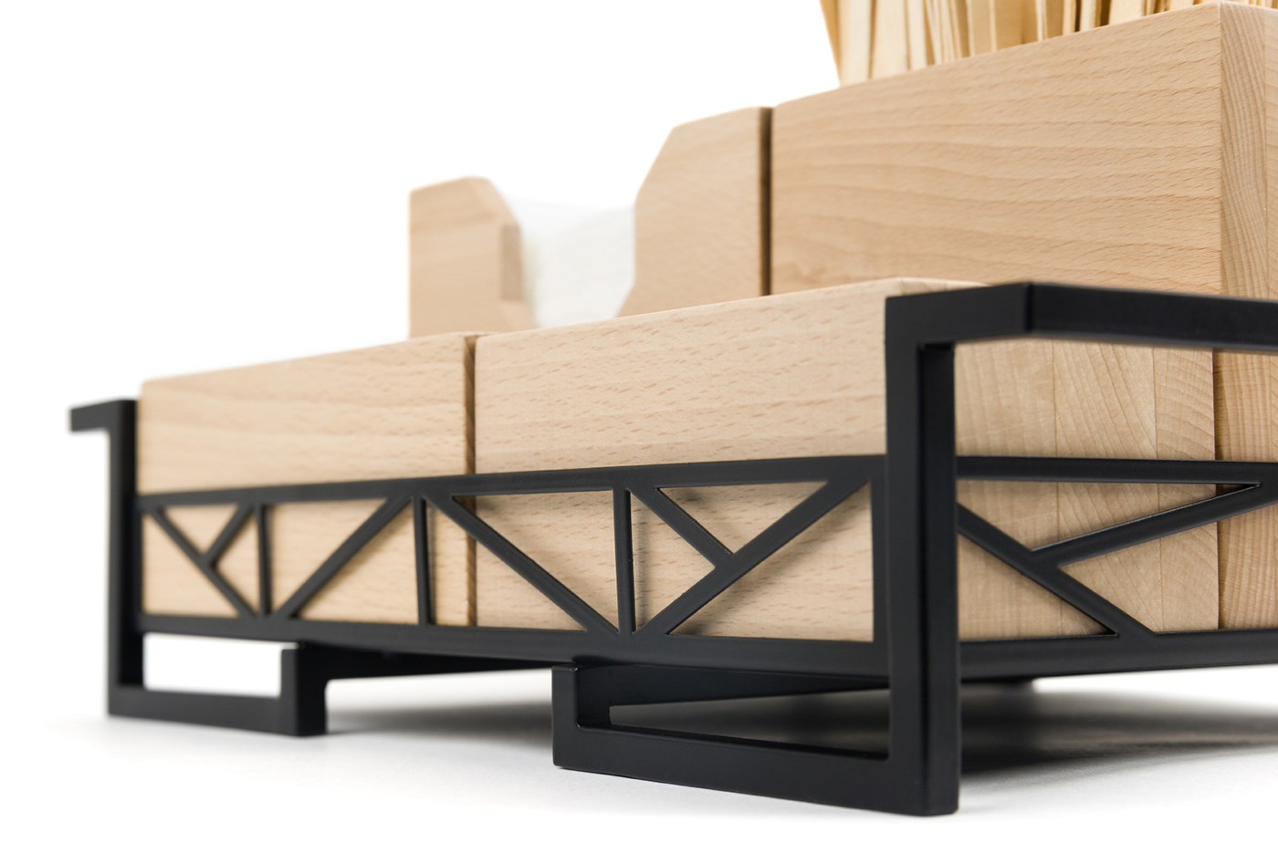 Coffee rack，storage box，Central European style，