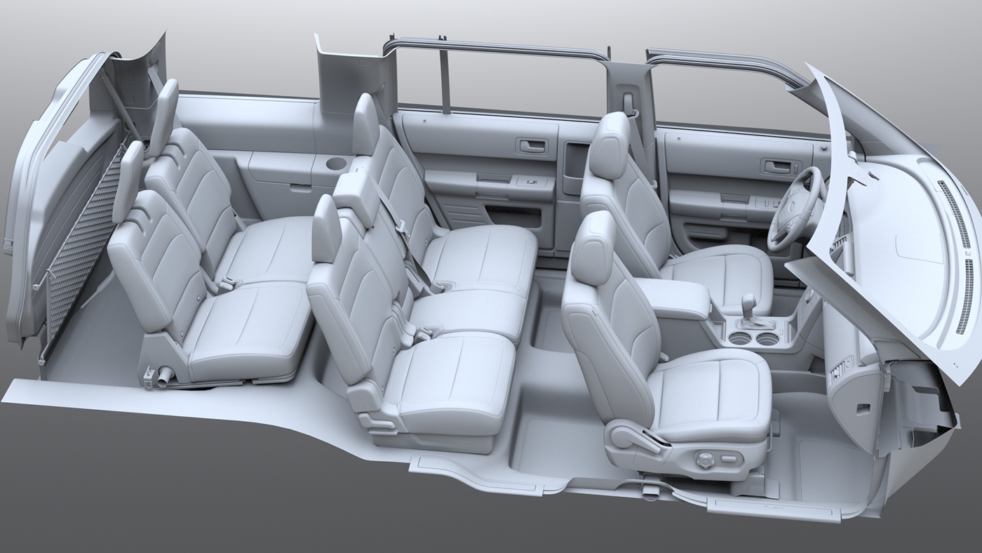 Flex，ford，Ford Flex，Ford，traffic，vehicle，automobile，Indigo Studios，