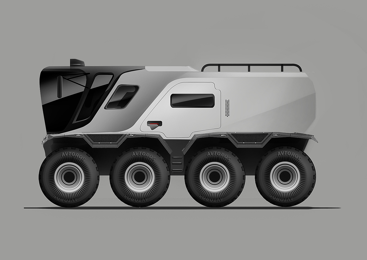 Authors ™ NOMAD，Max Arnautov，traffic，vehicle，Off-road vehicle，concept，