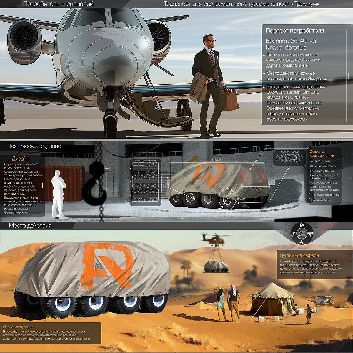 Authors ™ NOMAD，Max Arnautov，traffic，vehicle，Off-road vehicle，concept，