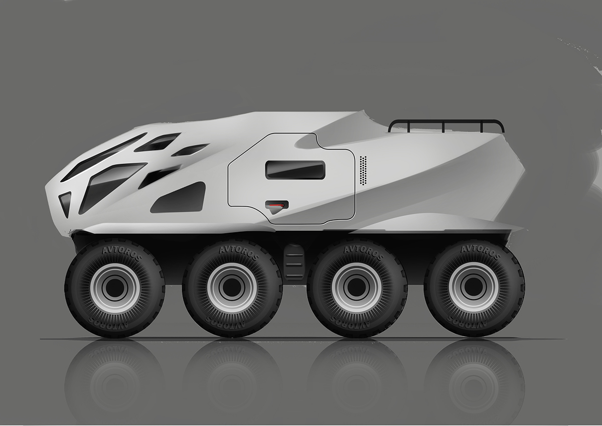 Authors ™ NOMAD，Max Arnautov，traffic，vehicle，Off-road vehicle，concept，