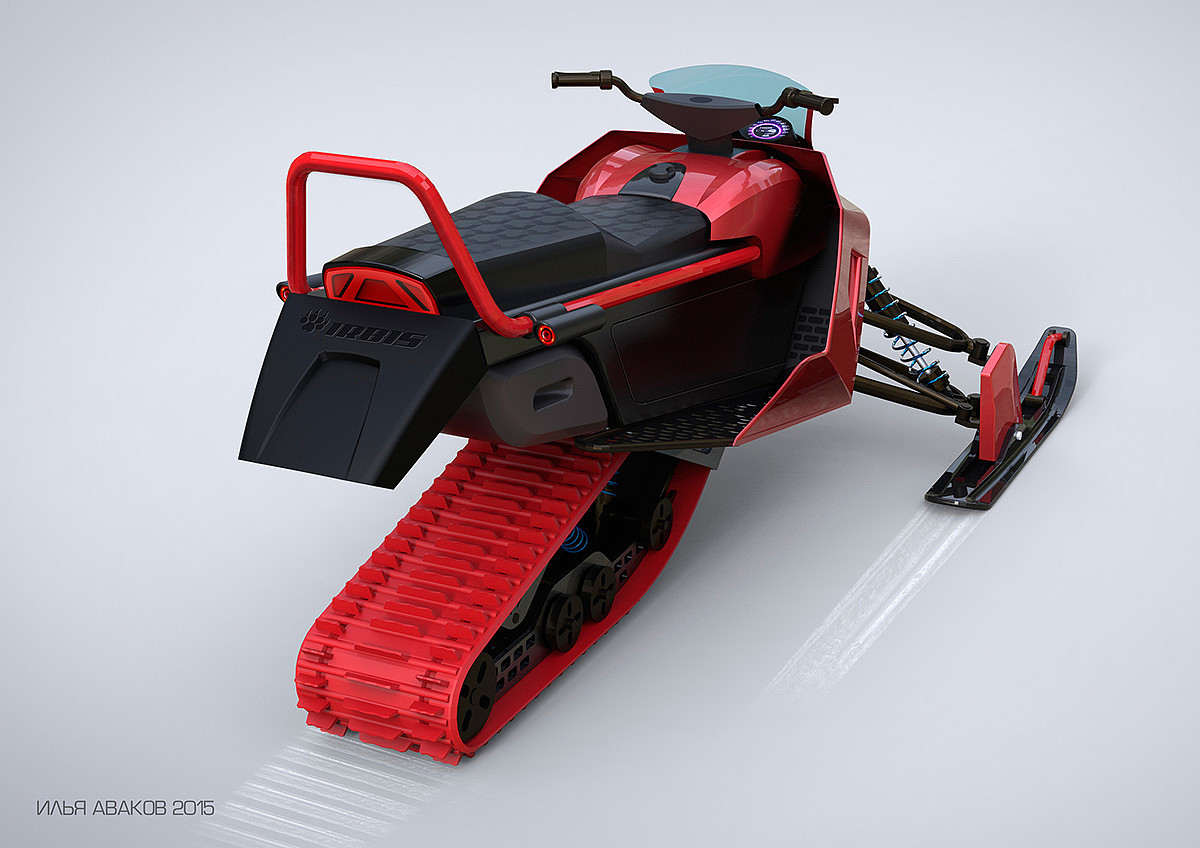 ST，Snowmobile，concept，traffic，gules，Ilya Avakov，