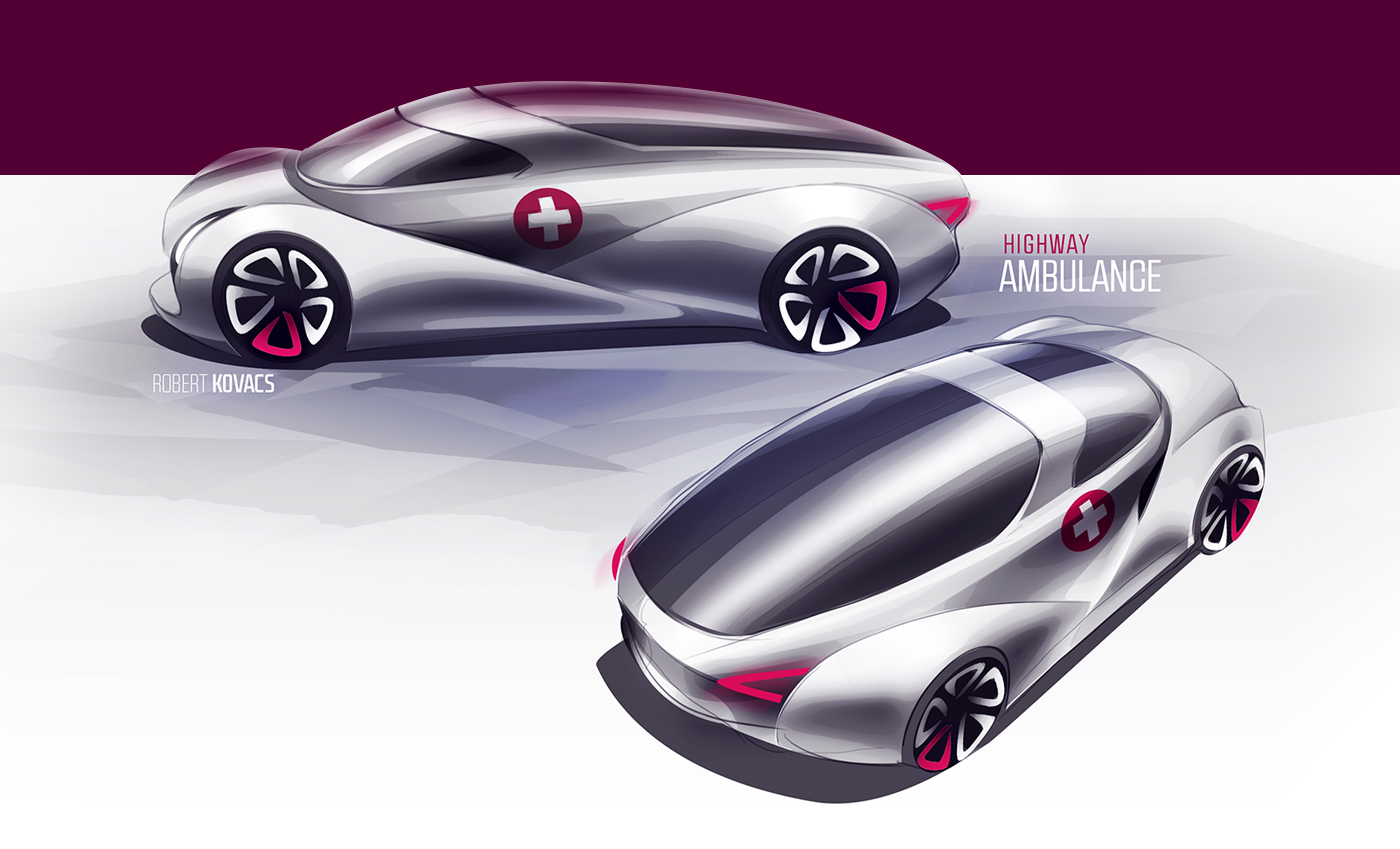 Robert Kovacs，ambulance，traffic，expressway，