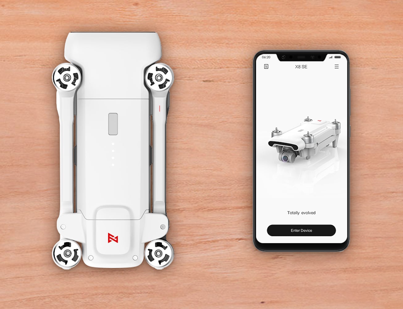 fold，FiMi X8 SE，millet，UAV，white，intelligence，