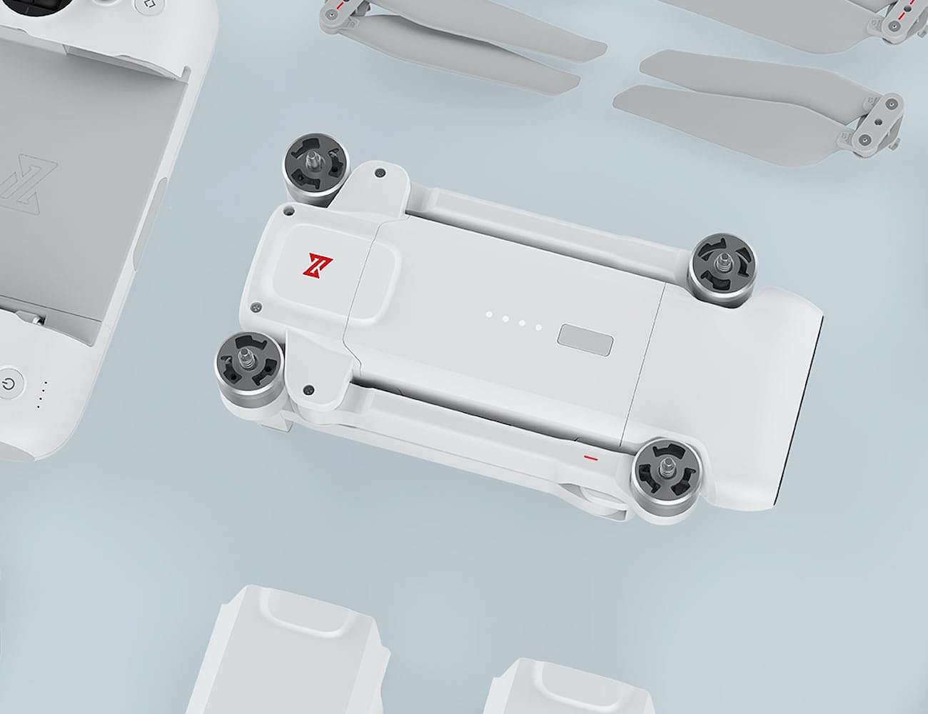 折叠，FiMi X8 SE，小米，无人机，白色，智能，