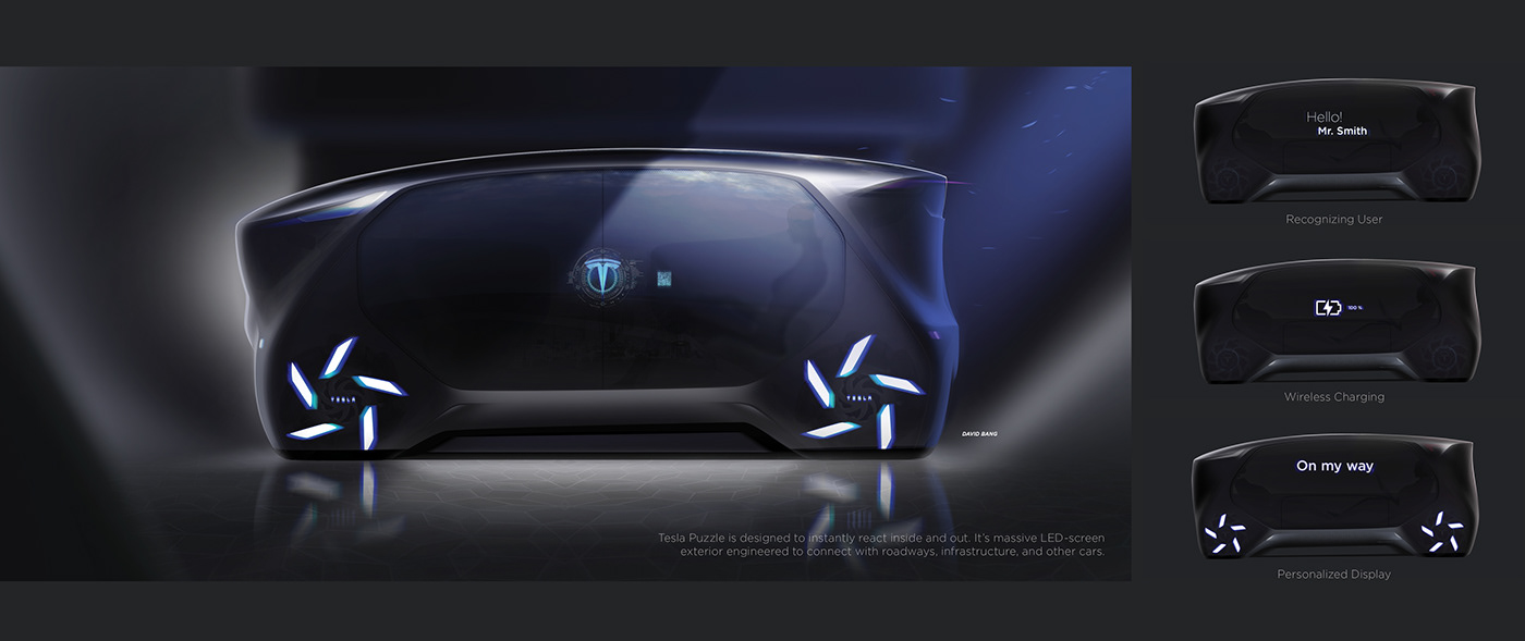 Tesla，tesla，future，vehicle，automobile，traffic，David Bang，