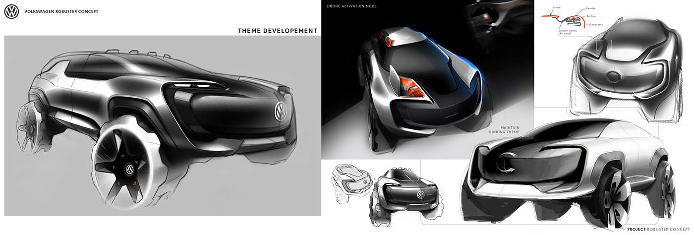 concept，Hand drawn，public，automobile，