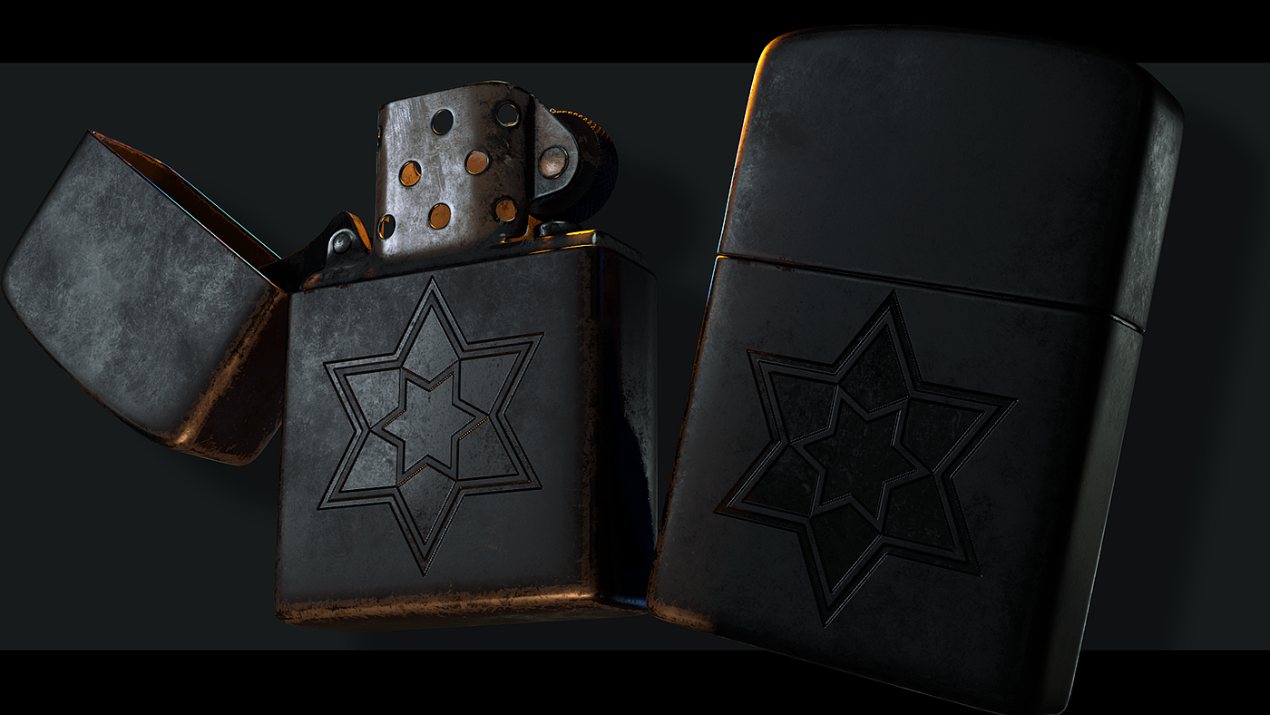 Zippo，black，lighter，Friend Thursday，