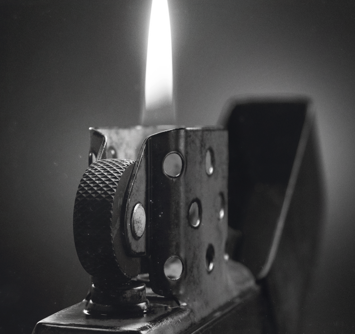 Zippo，black，lighter，Friend Thursday，