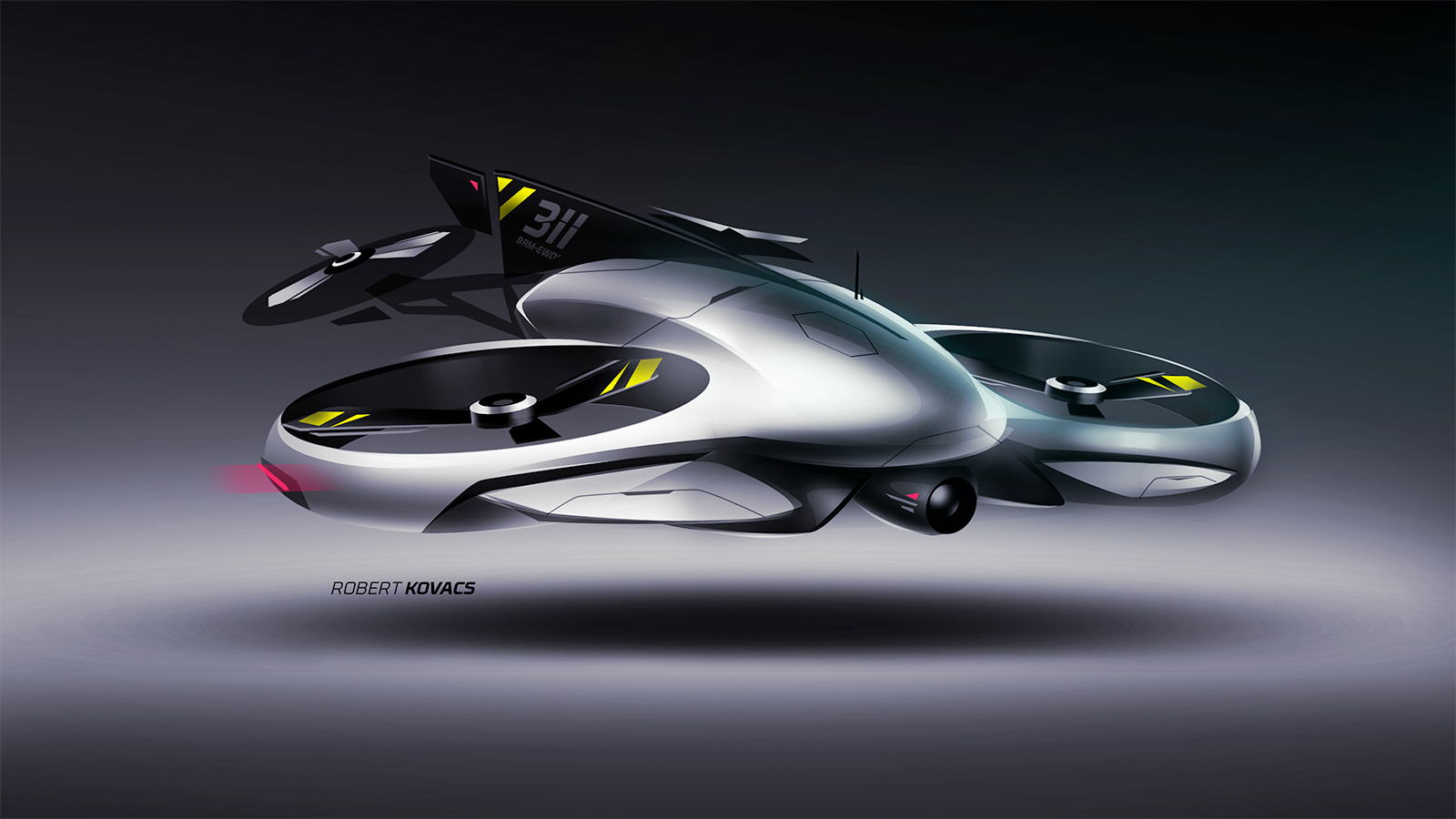 Automobile renderings，PS tutorial，Race Drone，