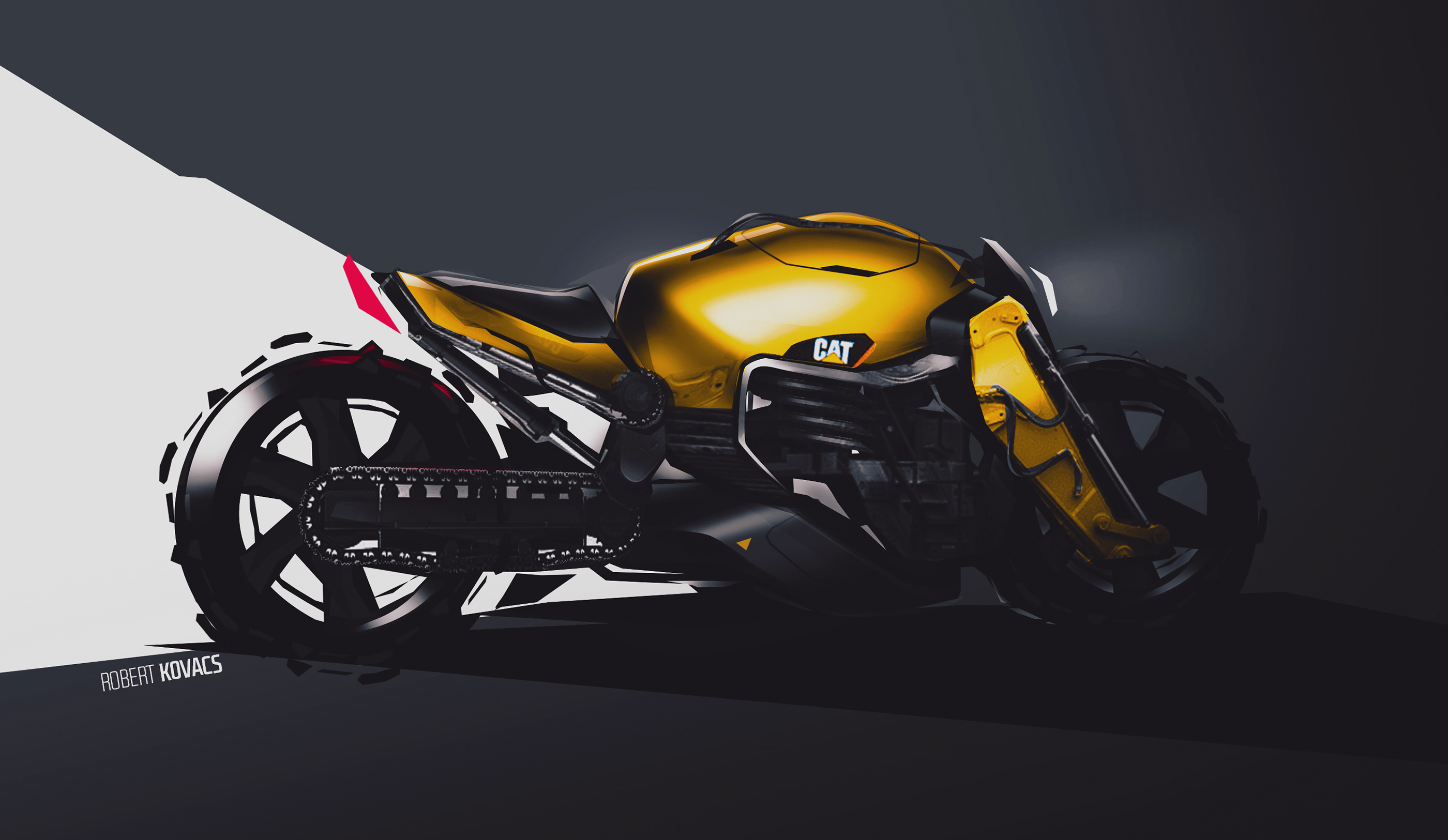 Motorcycle renderings，Automobile renderings，PS tutorial，