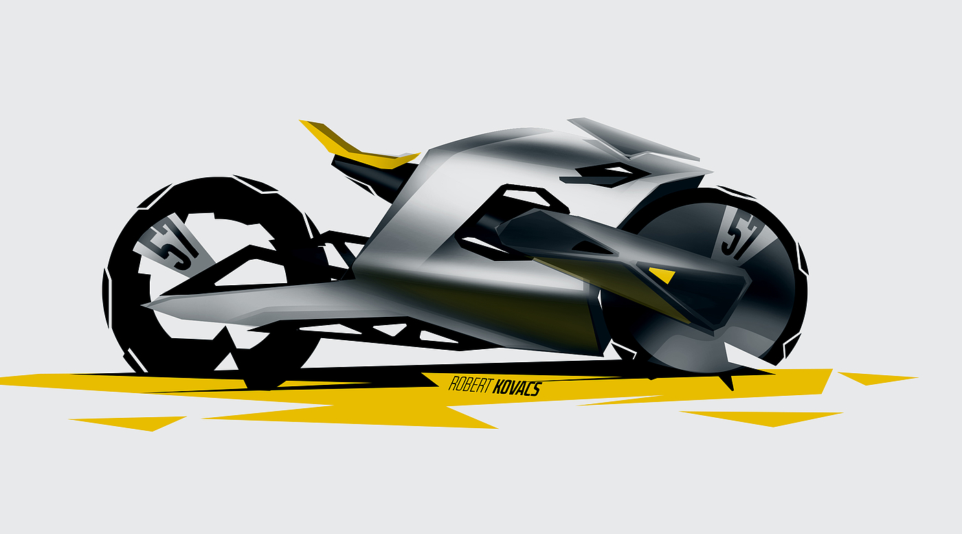 Motorcycle renderings，Automobile renderings，PS tutorial，