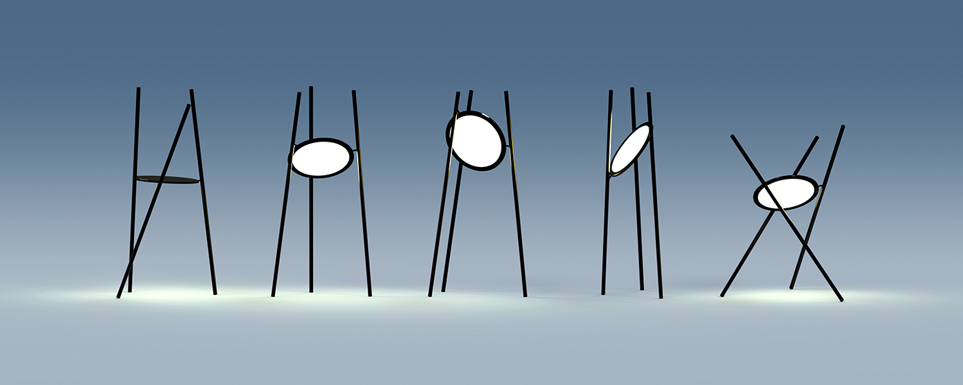 Martians，Desk lamp，OLED，Lighting，lighting，Igor Lobanov，