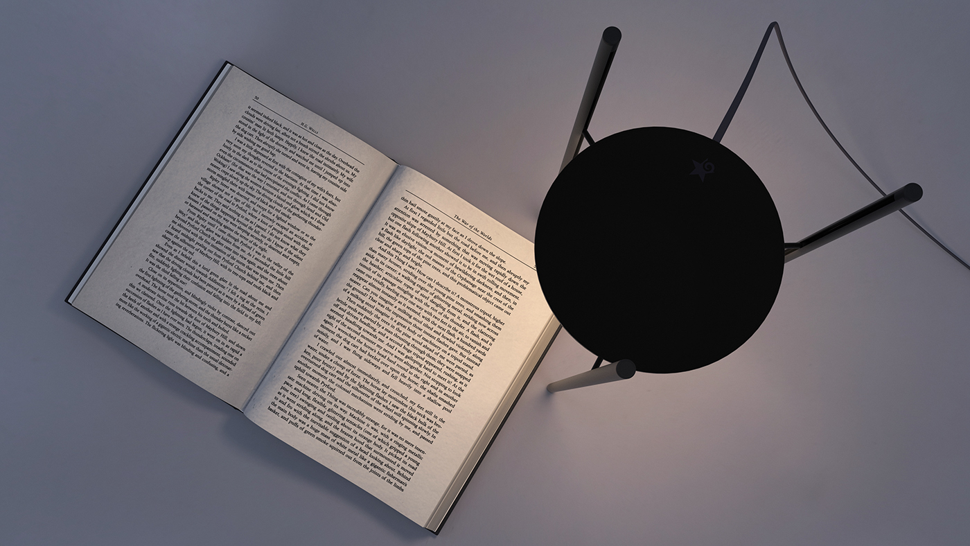 Martians，Desk lamp，OLED，Lighting，lighting，Igor Lobanov，
