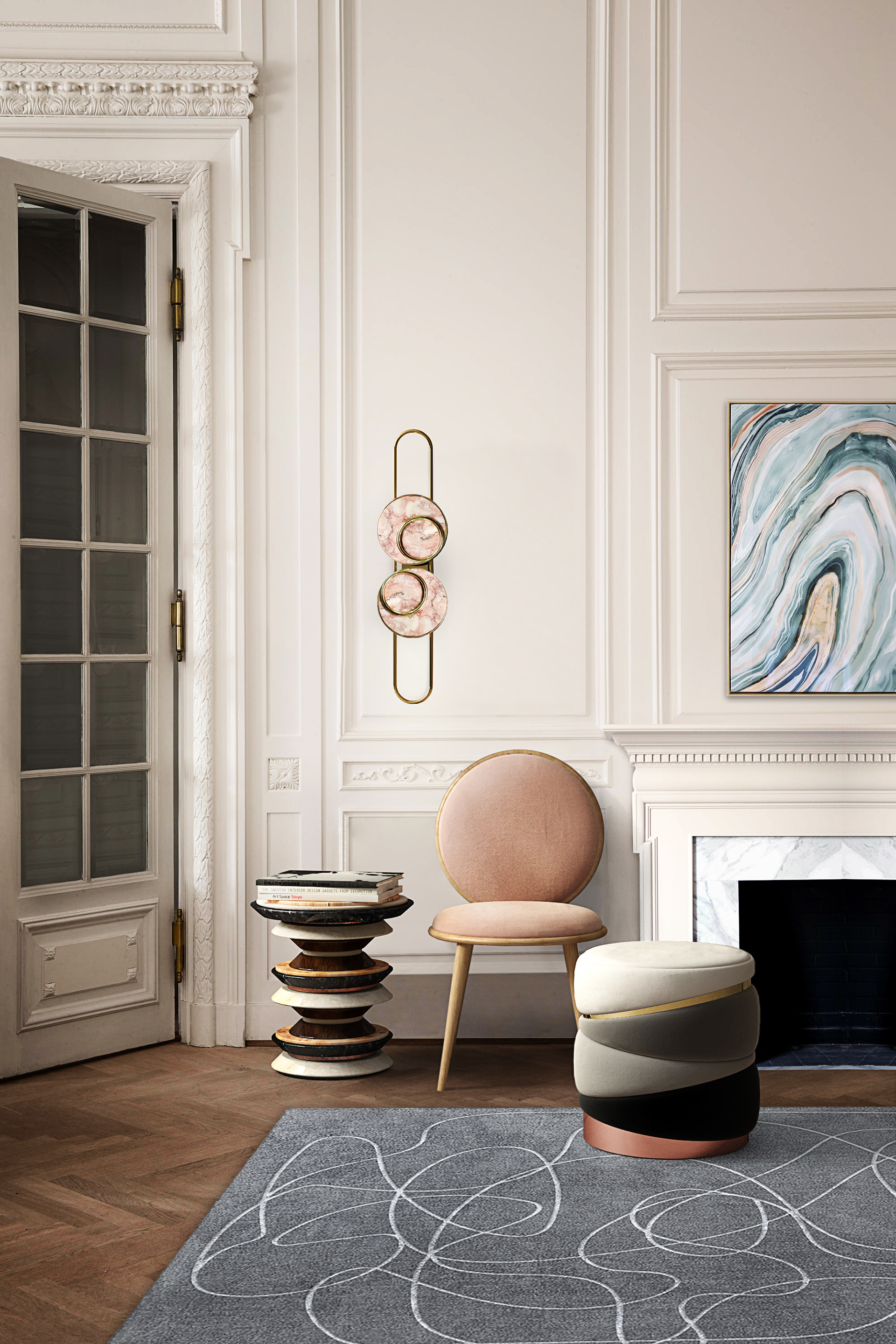 product design，chair，furniture，Morganite，