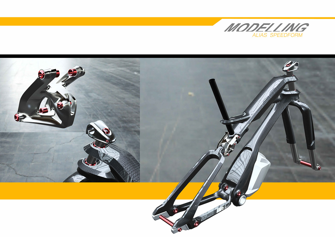 industrial design，Mountain Bike，Bicycle frame，