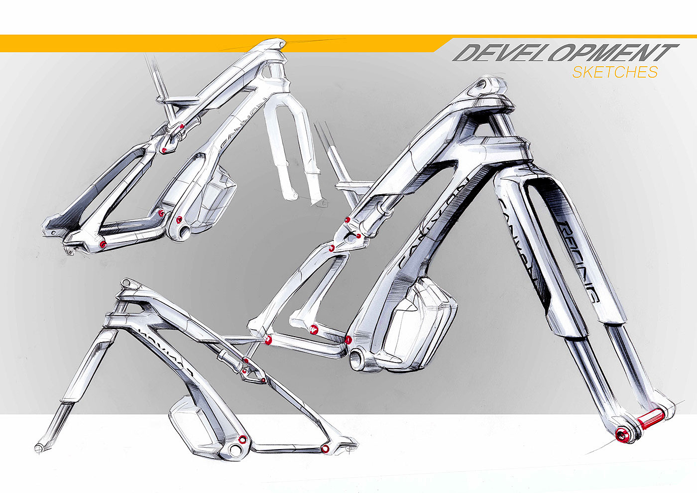 industrial design，Mountain Bike，Bicycle frame，