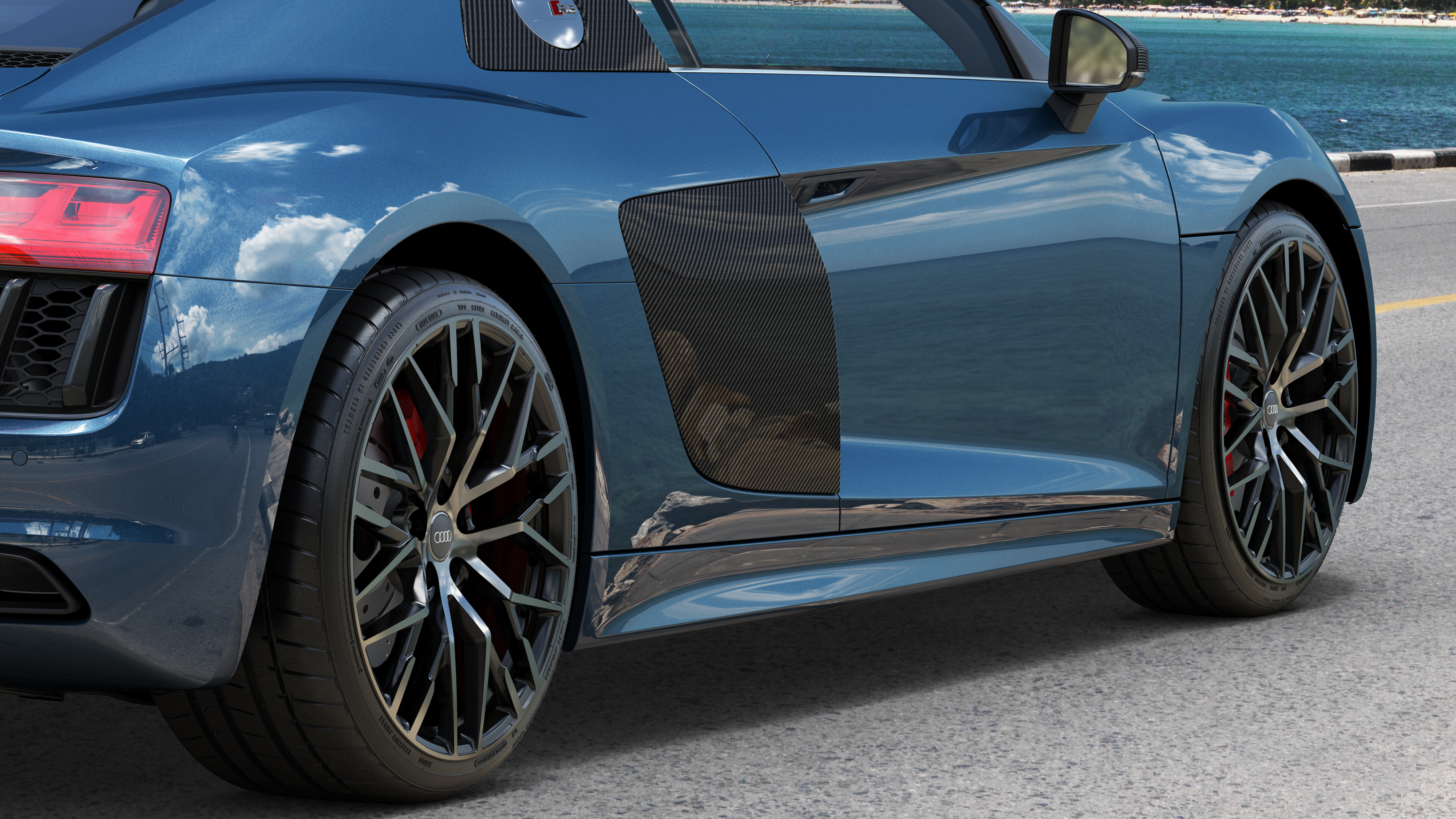 Car appearance rendering，