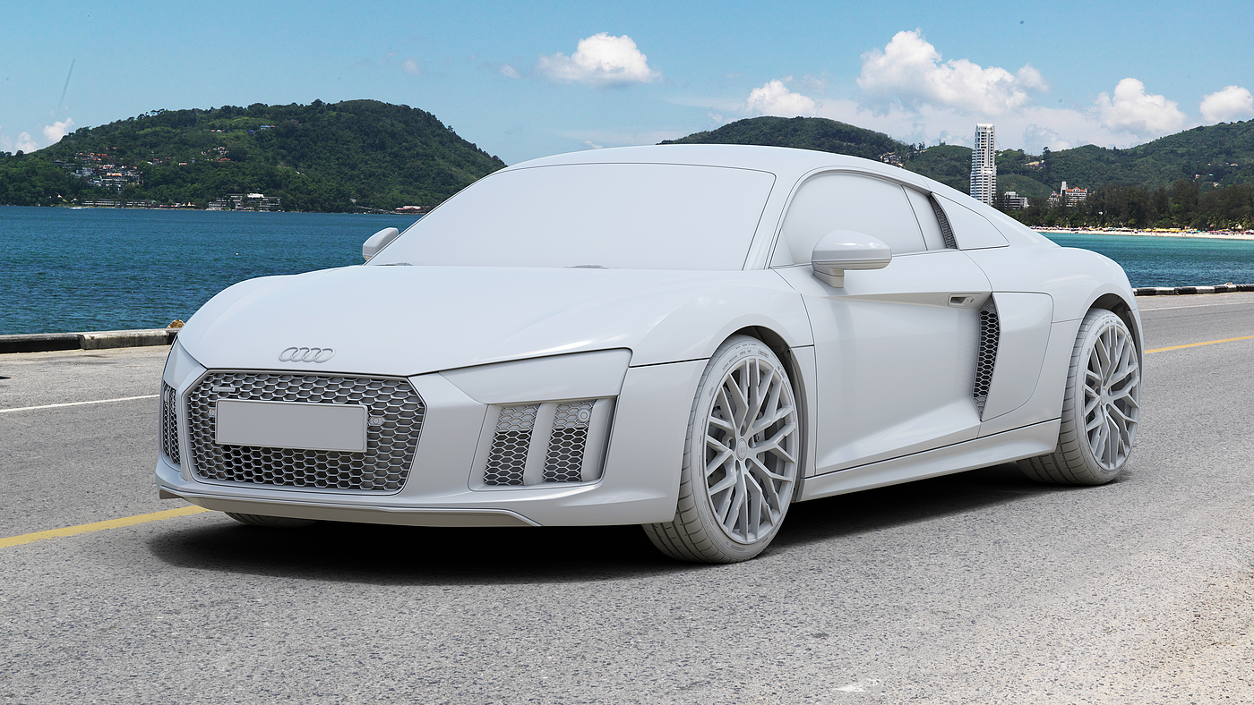 Car appearance rendering，