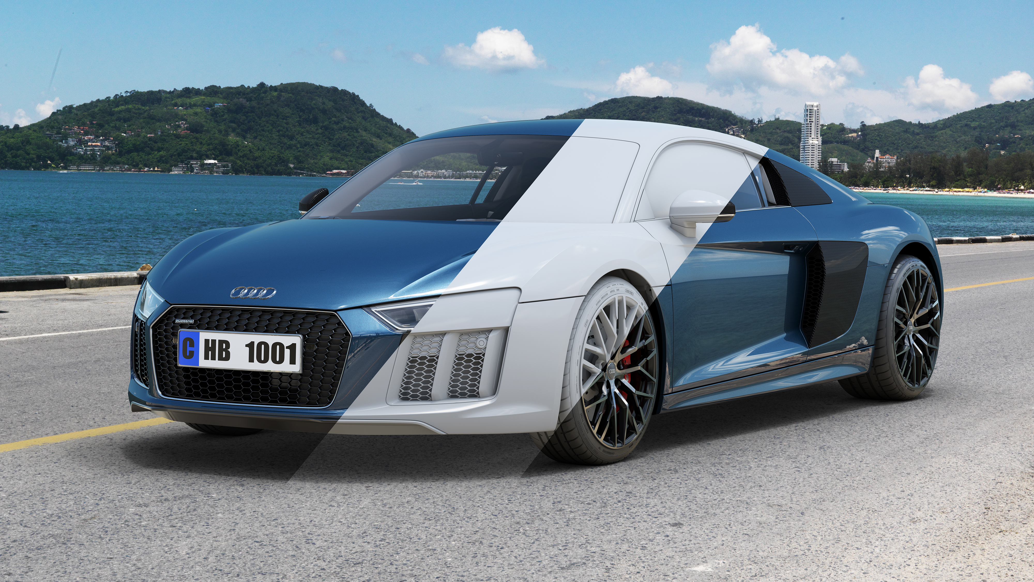 Car appearance rendering，
