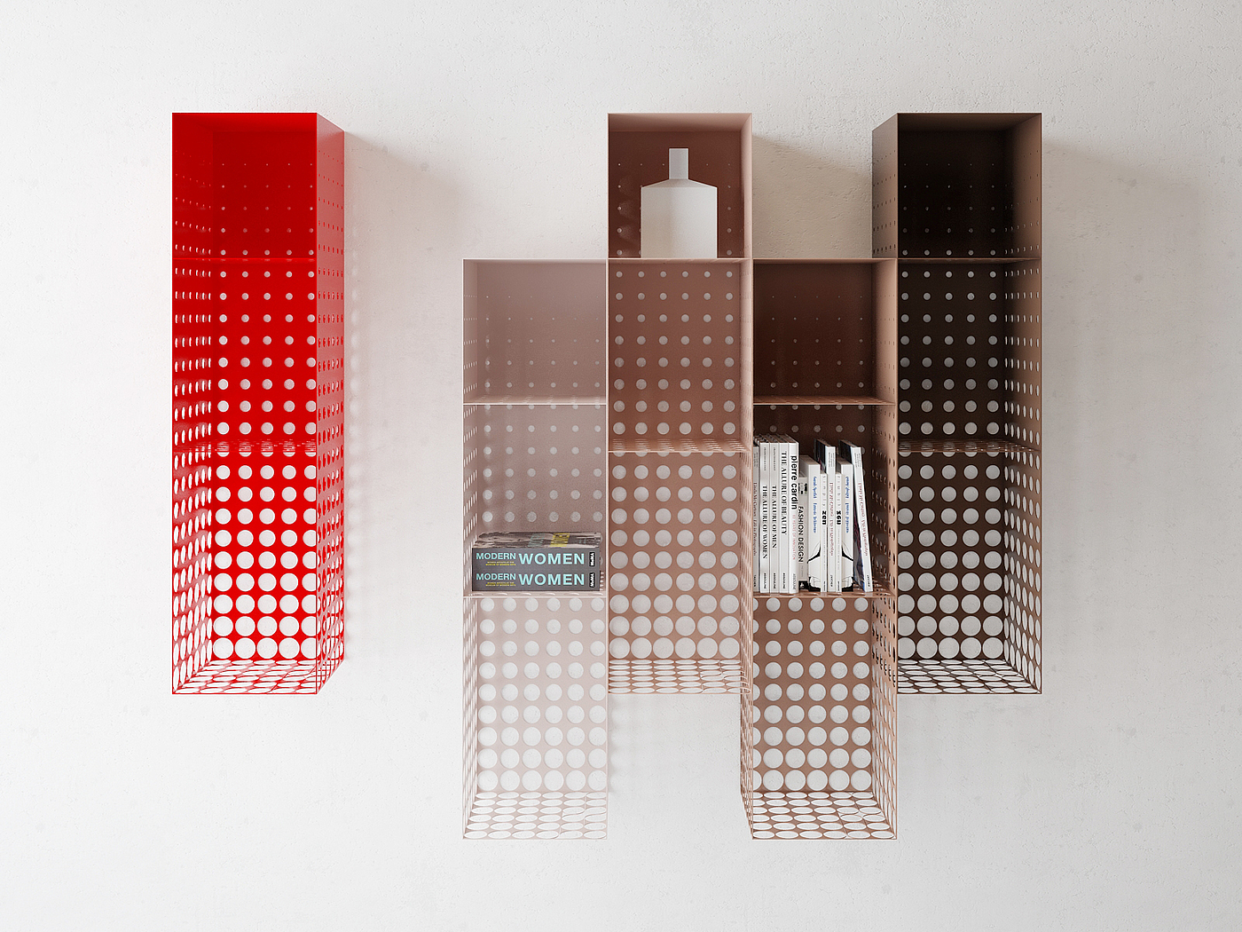 In the fog，Gradual change，Wave point，Lockers，