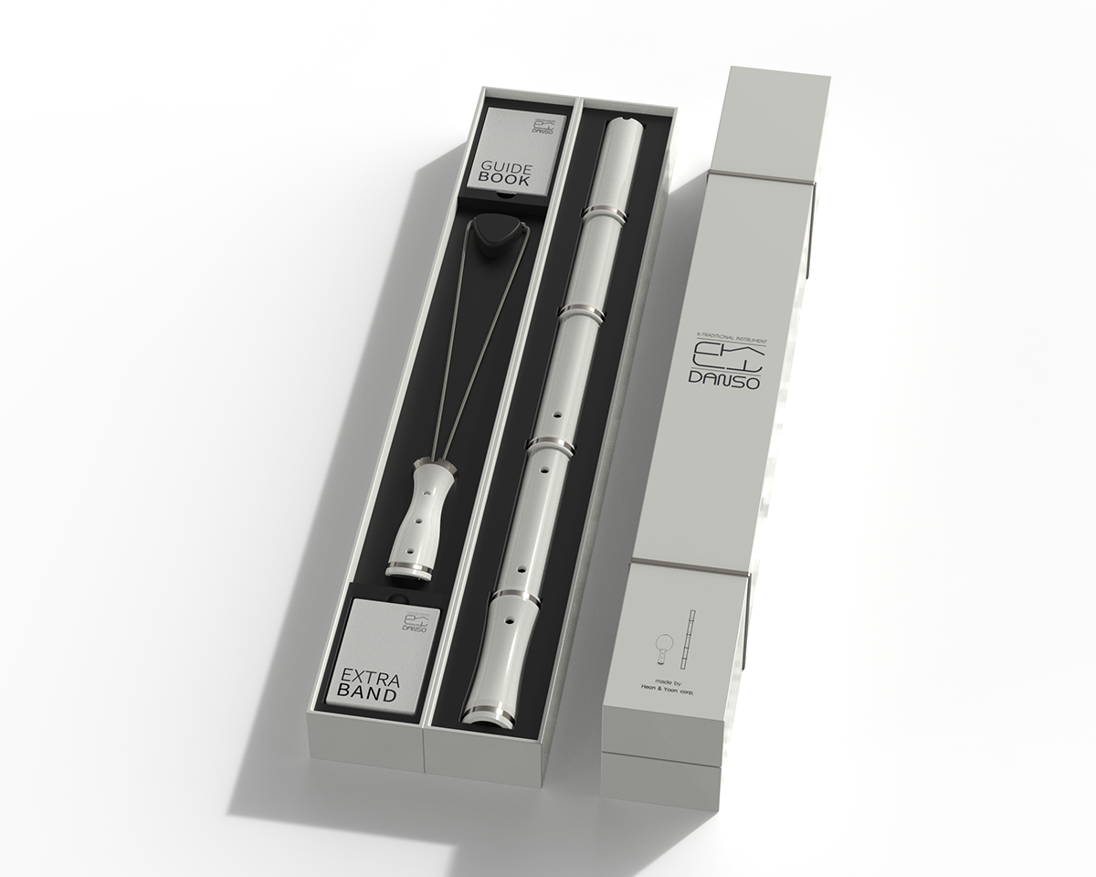 DANSO，Musical Instruments，product design，Traditional Korean musical instruments，