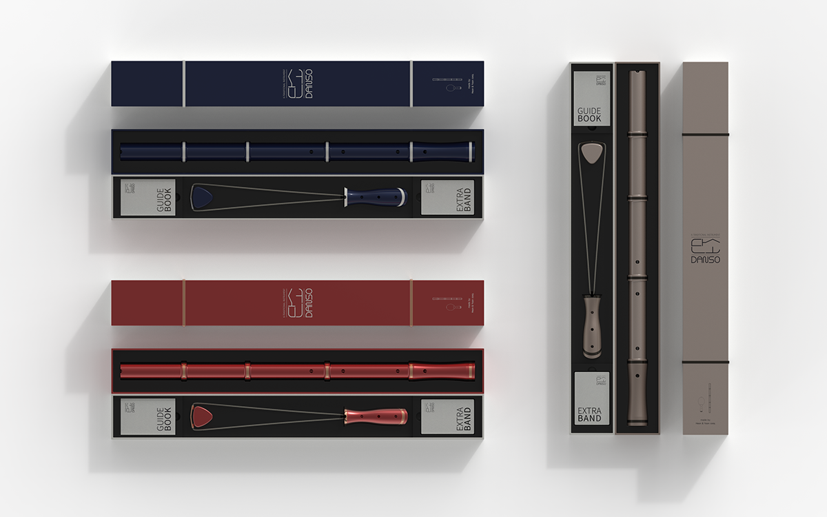 DANSO，Musical Instruments，product design，Traditional Korean musical instruments，