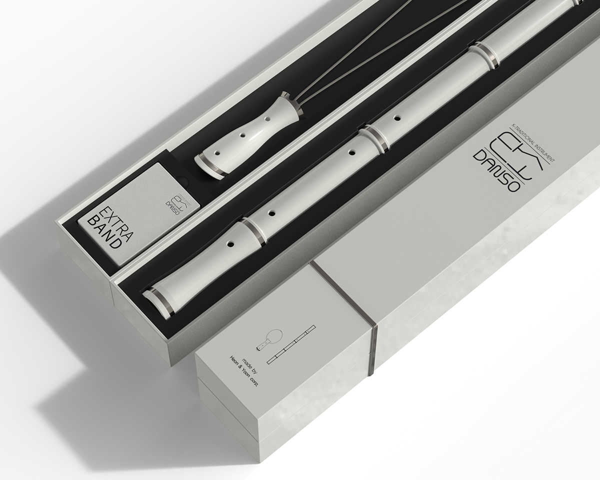 DANSO，Musical Instruments，product design，Traditional Korean musical instruments，