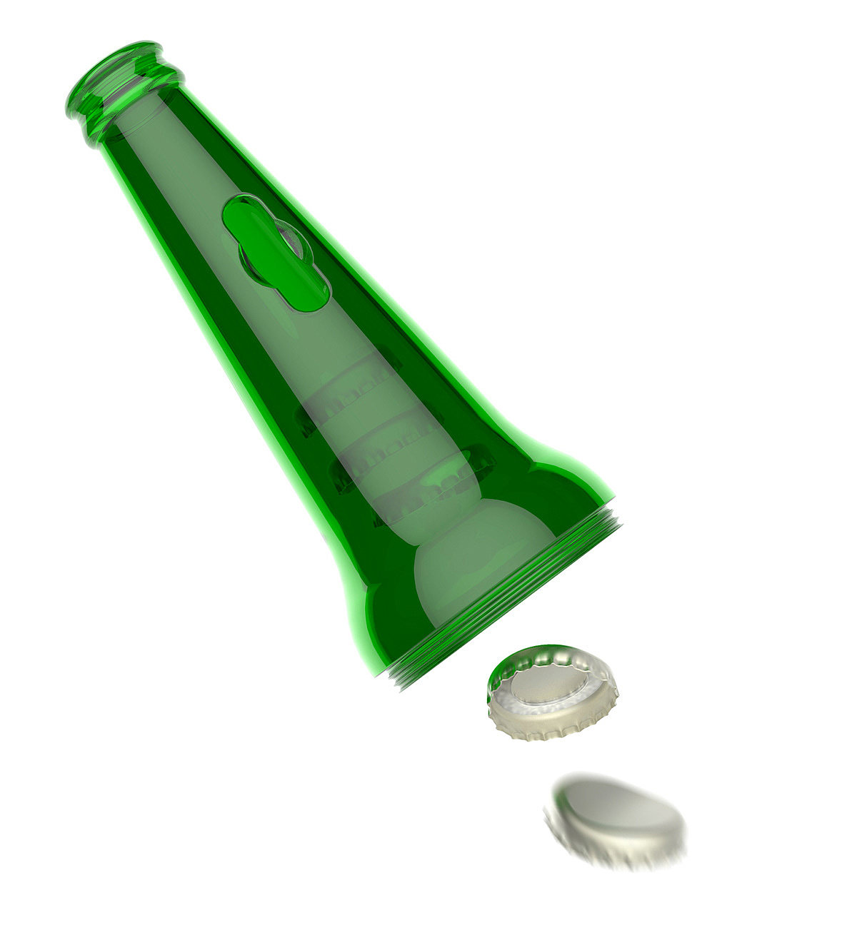 Bottle opener，Glass products，Creative design，