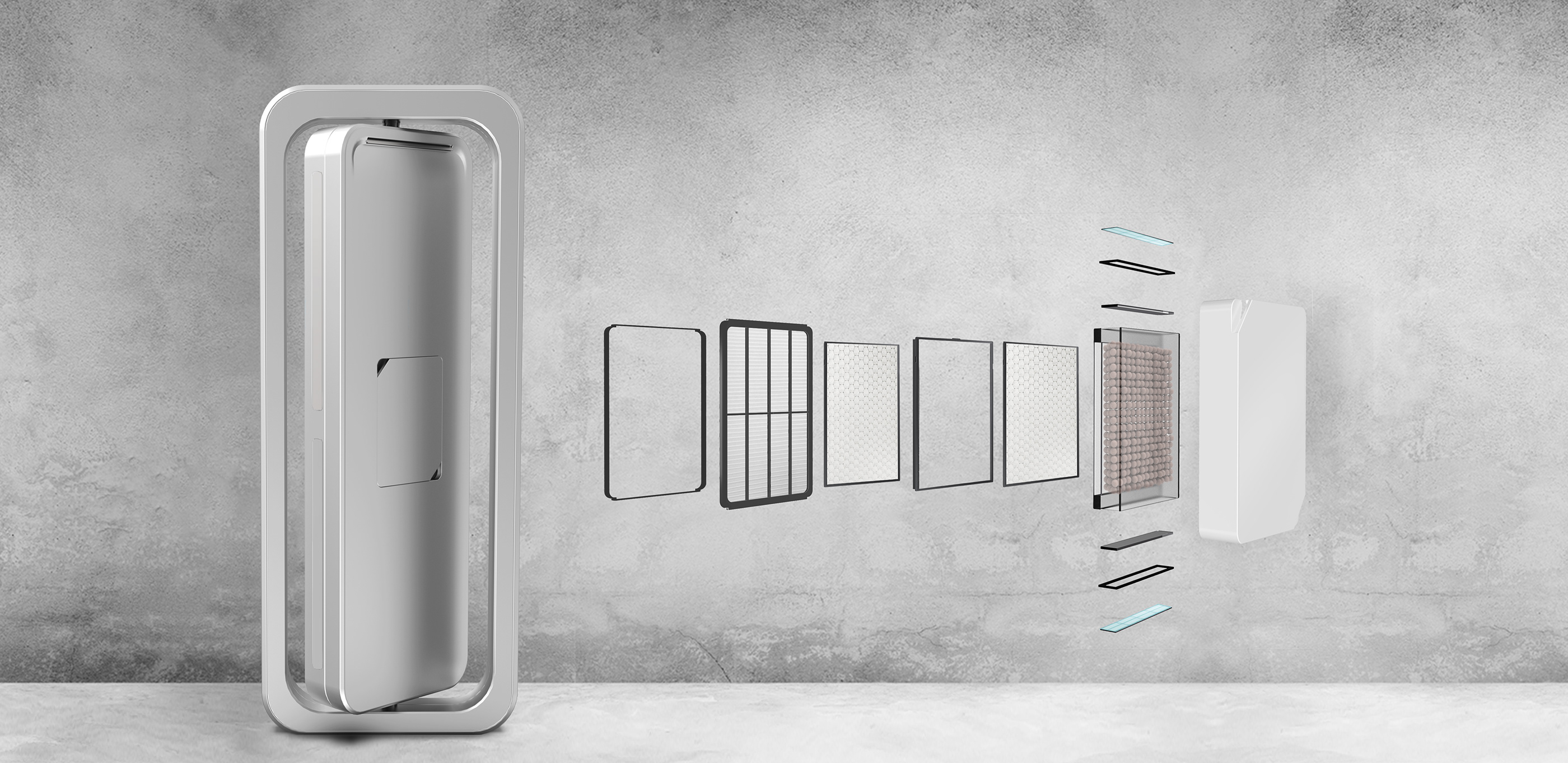 household electrical appliances，the republic of korea，ZEO，air cleaner，