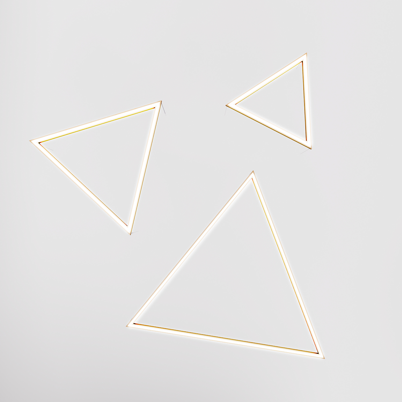 stable，frame，triangle，3 LAMPS，