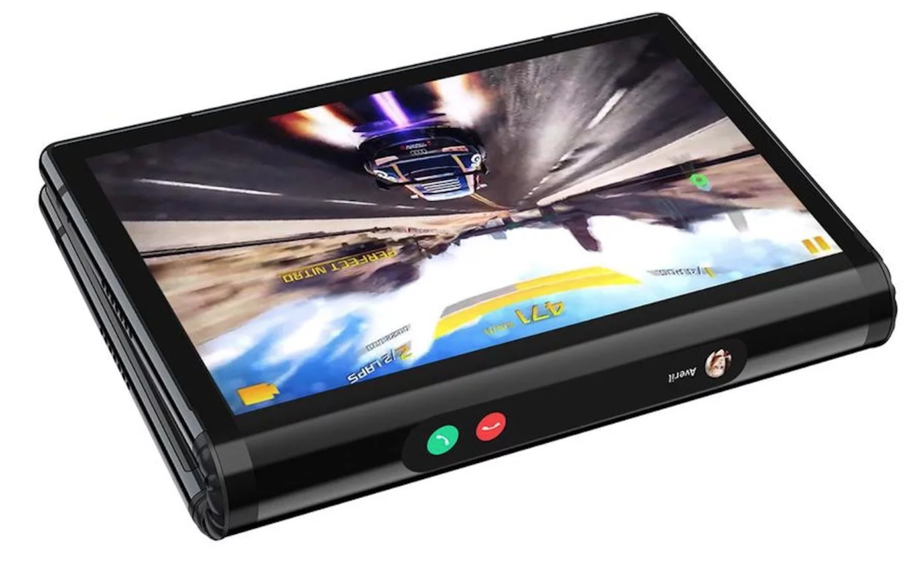 computer，fold，Royole FlexPai，