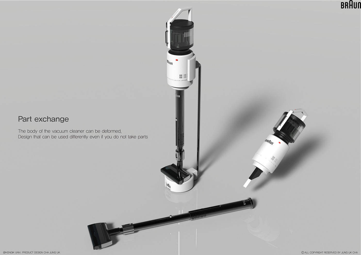 Jung uk Cha，Bolang，braun，Vacuum cleaner，household electrical appliances，