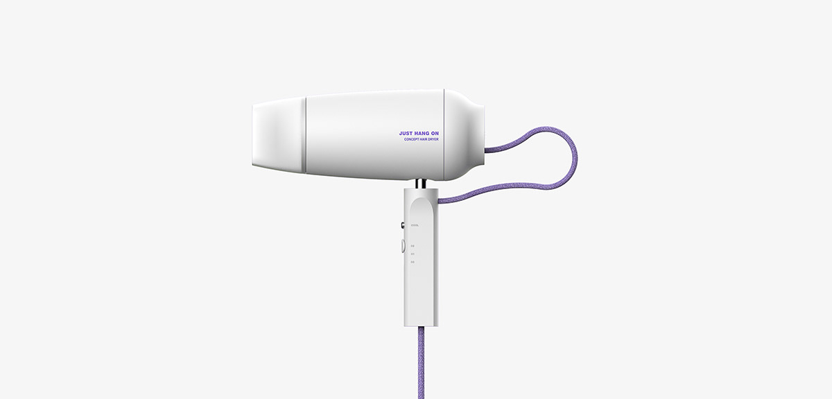 Himade Award，JUST HANG ON，suspension，wire，Bare，household electrical appliances，hair drier，Hyunseok Kang，