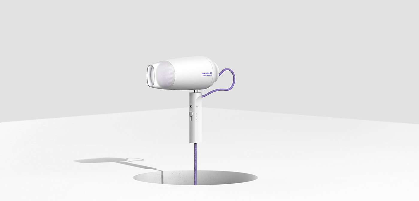 Himade Award，JUST HANG ON，suspension，wire，Bare，household electrical appliances，hair drier，Hyunseok Kang，