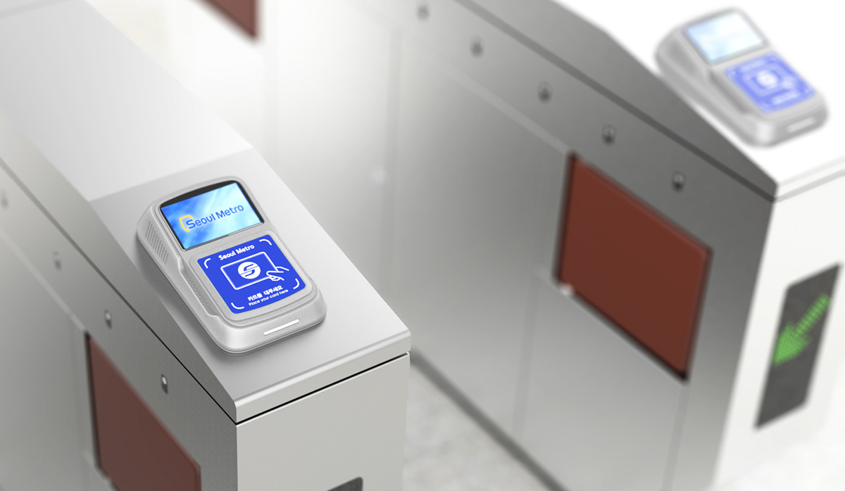 industrial design，product design，RF，Subway terminal，