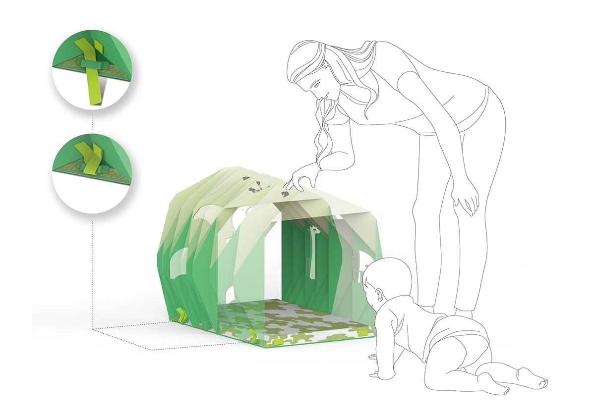 Little Explorer，Toys，Foldable，2015 red dot，