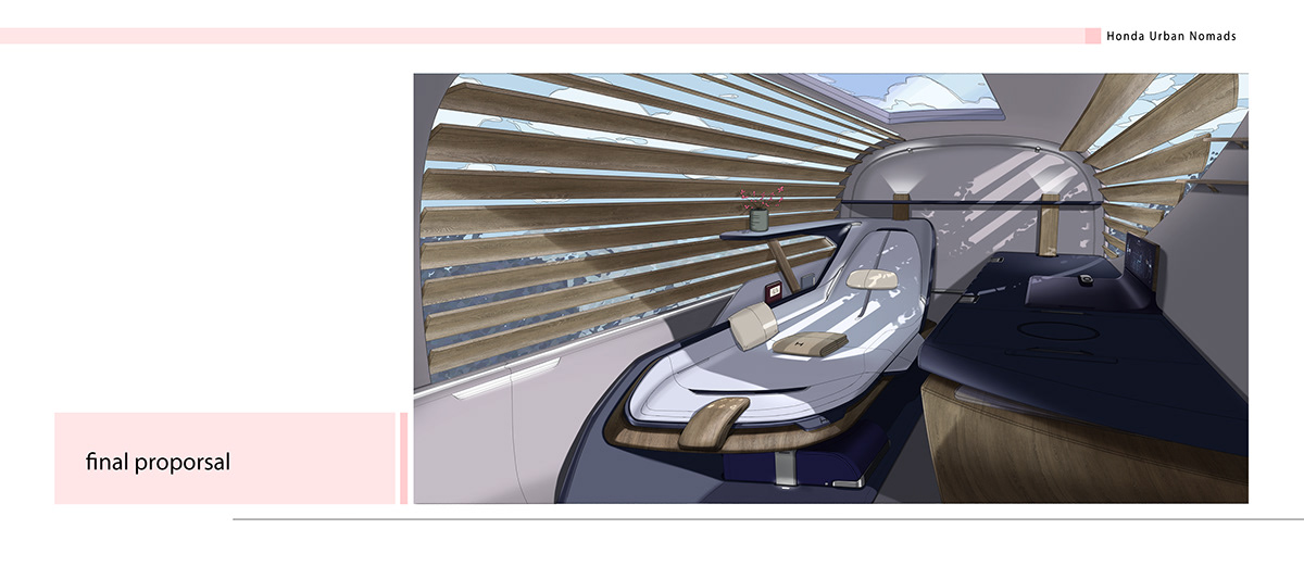 product design，honda，Urban Nomads，Honda，