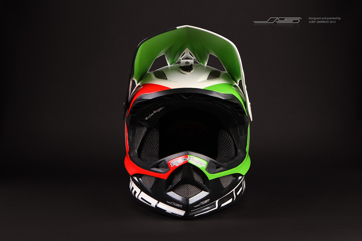 product design，Outdoor equipment，TLD D3，Helmet，