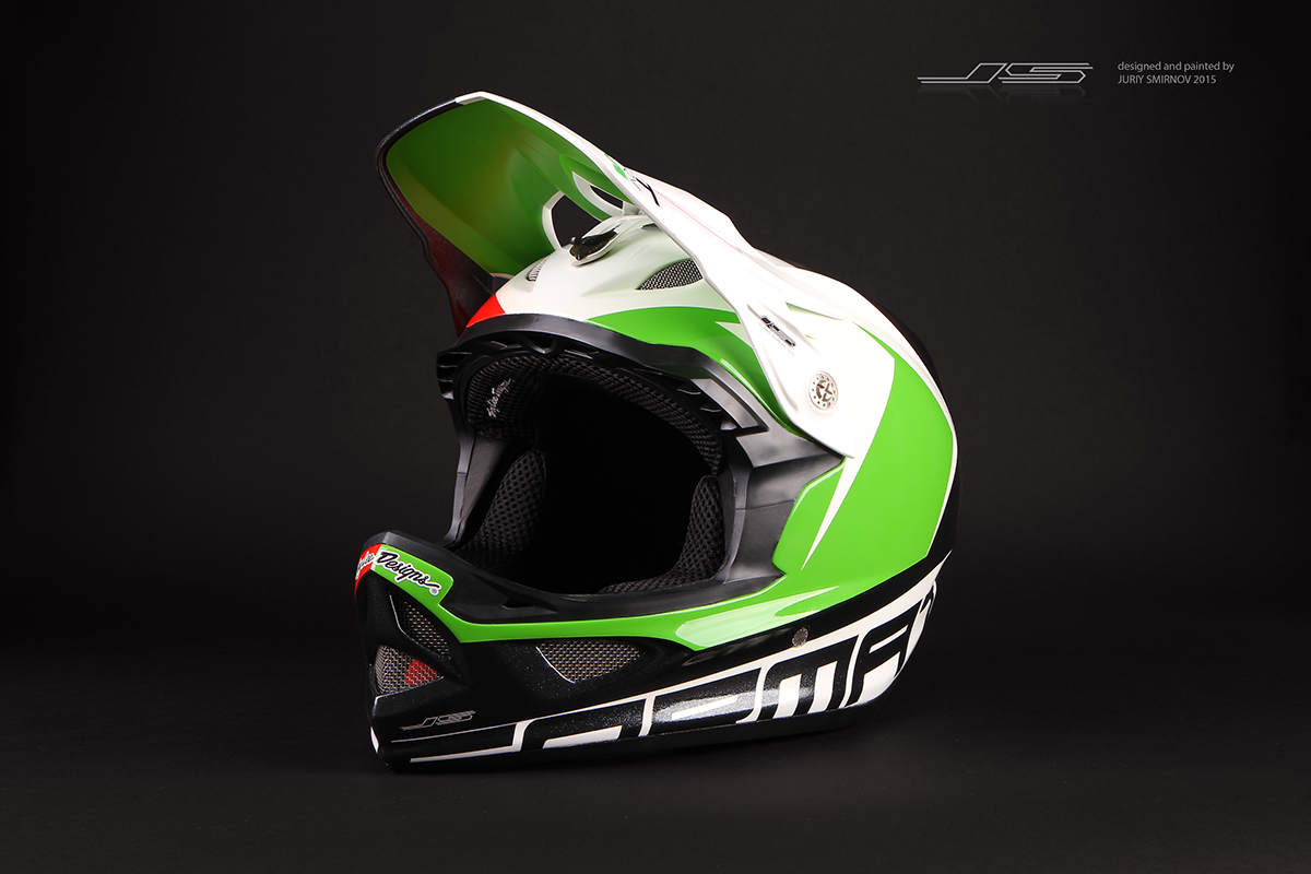 product design，Outdoor equipment，TLD D3，Helmet，