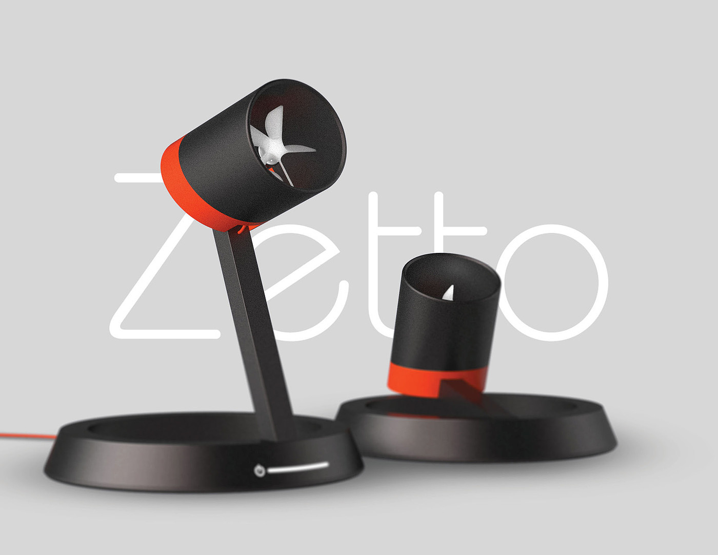 Zetto，desk，Fan，